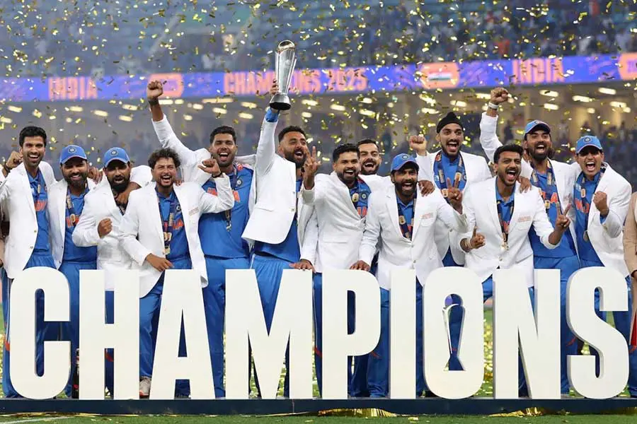 India win Champions Trophy