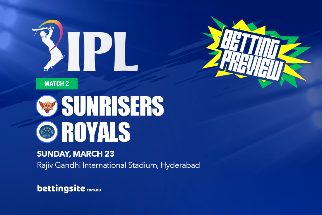 Sunrisers v Royals IPL Match 2