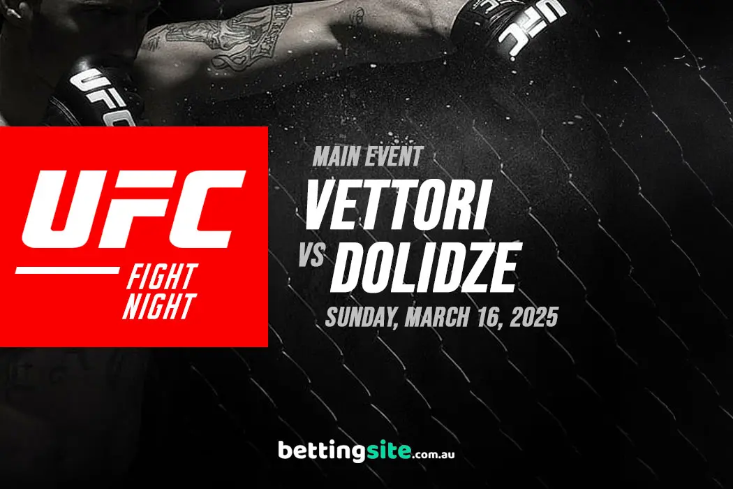 Marvin Vettori v Roman Dolidze betting preview - UFC Fight Night - March 16, 2025