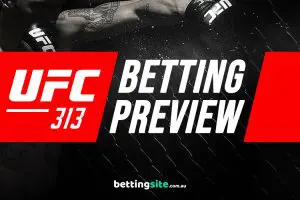 UFC 313 main card betting preview - March 9, 2025