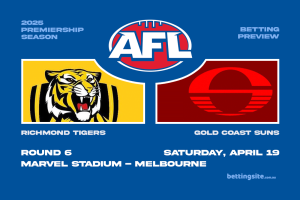 AFL Round 6 Tigers v Suns