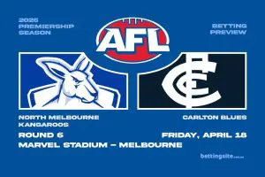 Kangaroos v Blues North Melbourne v Carlton AFL betting tips - Round 6, 2025