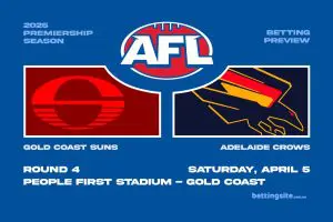 Adelaide v Gold Coast AFL betting tips - Round 4, 2025