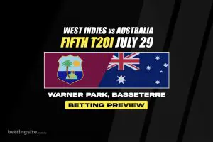 West Indies v Australia - Fifth T20 betting preview
