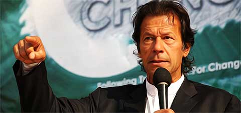 Pakistan cricket hero Imran Kahn