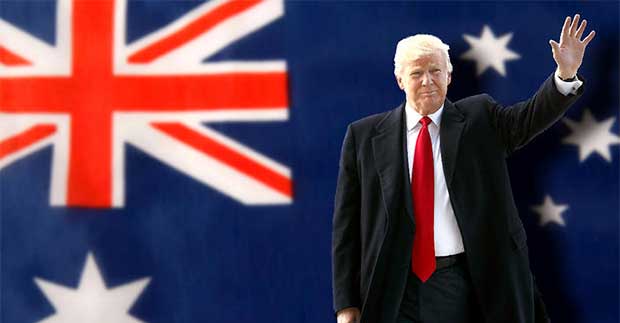 Trump in Australia