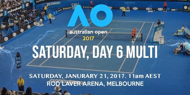 Australian Open Saturday multi