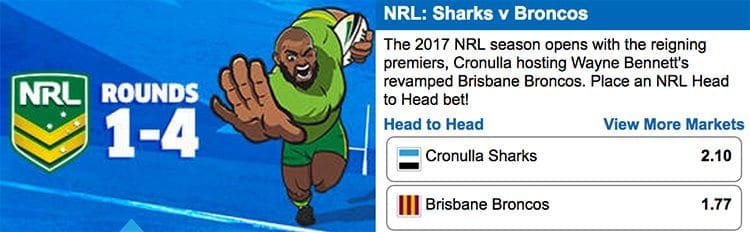 Sportsbet NRL bonus