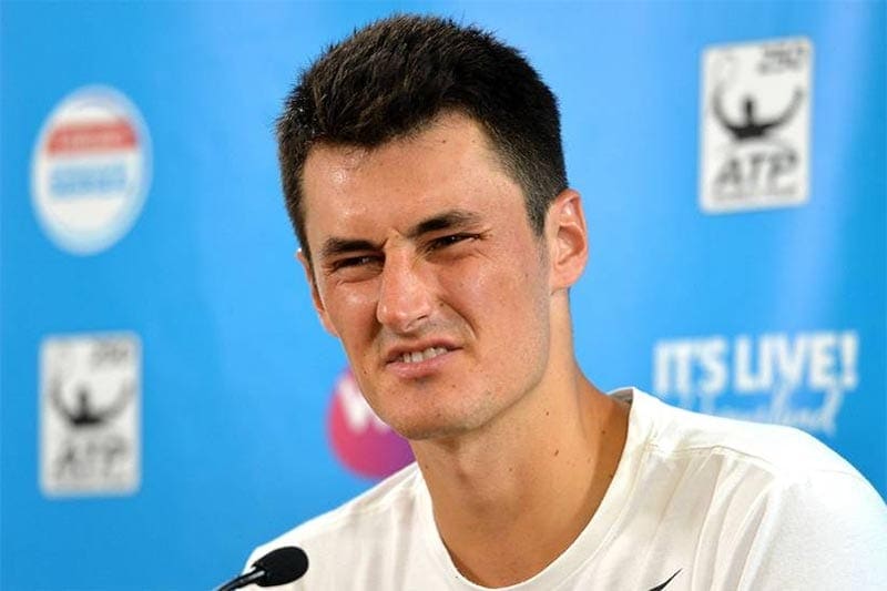 Australian tennis player Bernard Tomic