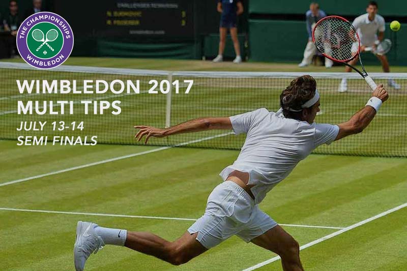 Wimbledon 2017 semi final betting odds