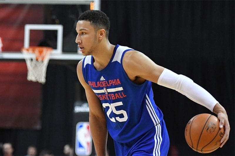 Philadelphia 76ers NBA star Ben Simmons