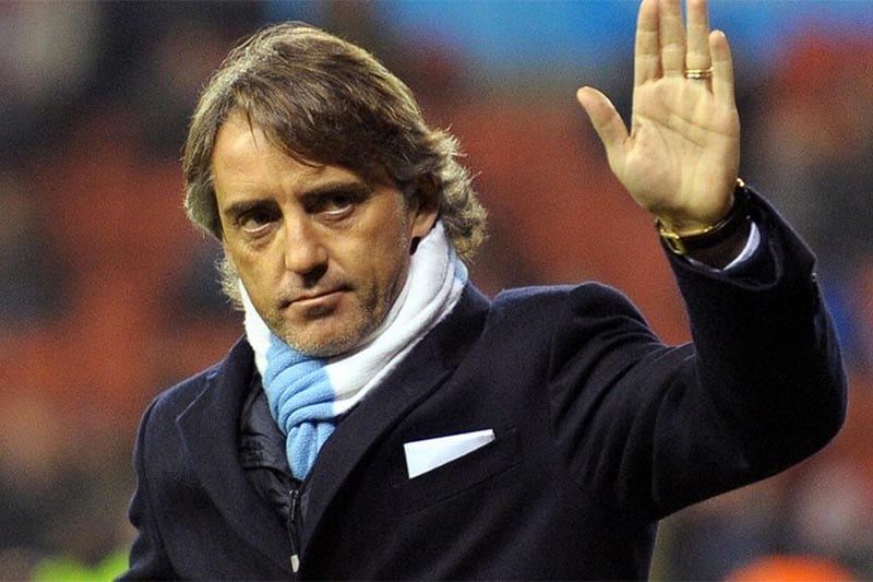 Italian coach Roberto Mancini