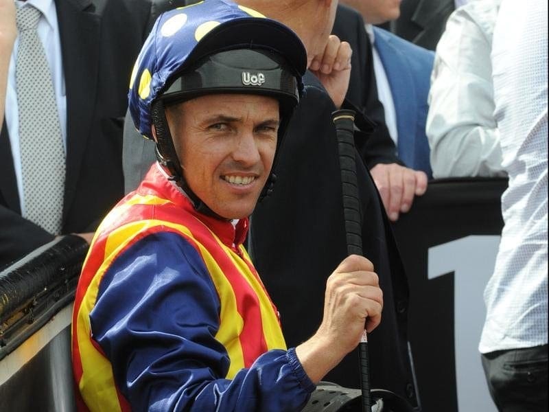 Ryan Maloney admitted medicating with a diuretic prior to a sample being provided. (file) A file image of jockey Ryan Maloney
