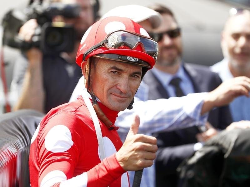 Jockey Corey Brown has recovered from dislocated ribs suffered in an incident in the Aust Derby. corey brown