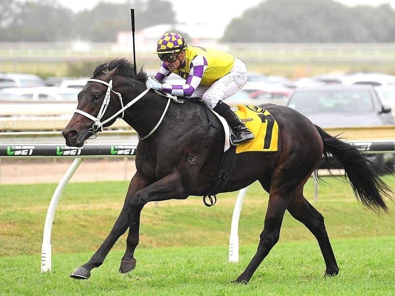 Lean Mean Machine has led in a Chris Waller-trained quinella in the BRC Sires' Produce Stakes. Lean Mean Machine