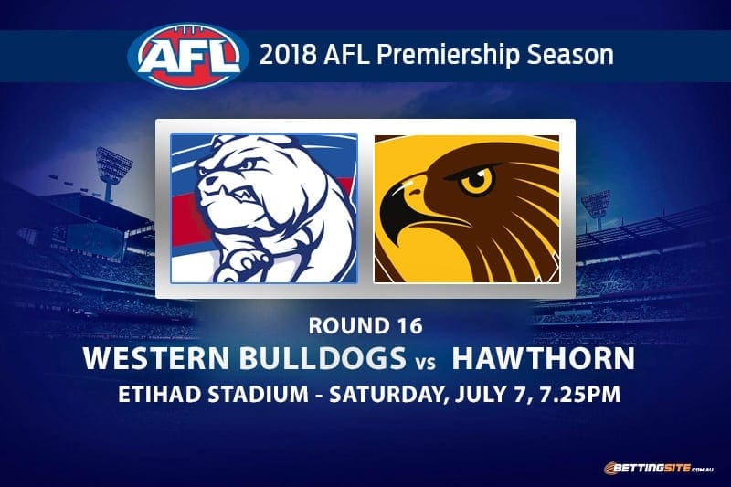 Hunter & Mitchell disposals odds & tips Bulldogs vs. Hawks betting
