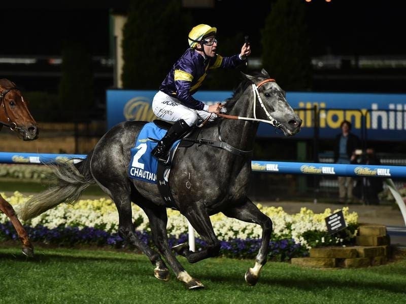 Tommy Berry has ridden multiple G1 winner Chautauqua in a successful enforced barrier trial. chautauqua