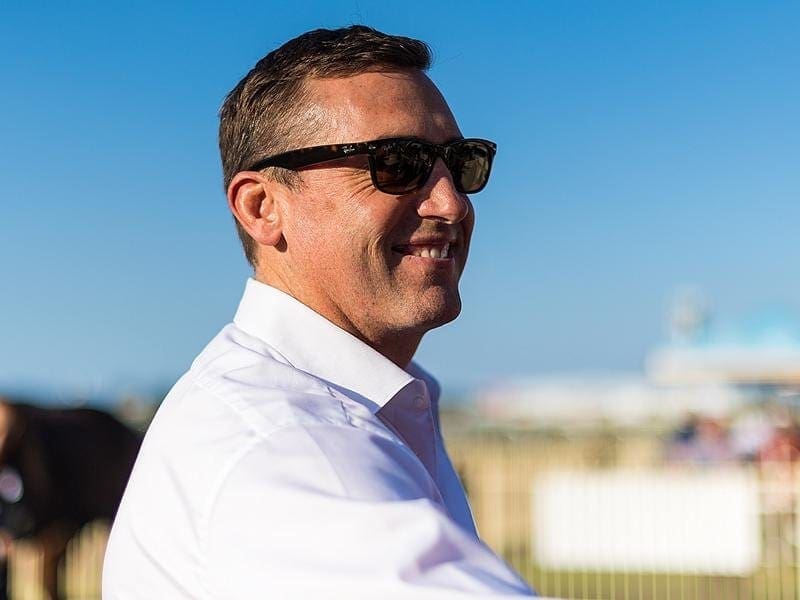 Trainer Tony Gollan will start new season 3yos Ef Troop and Outback Barbie in different states. ef troop
