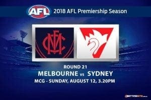 Melbourne v Sydney