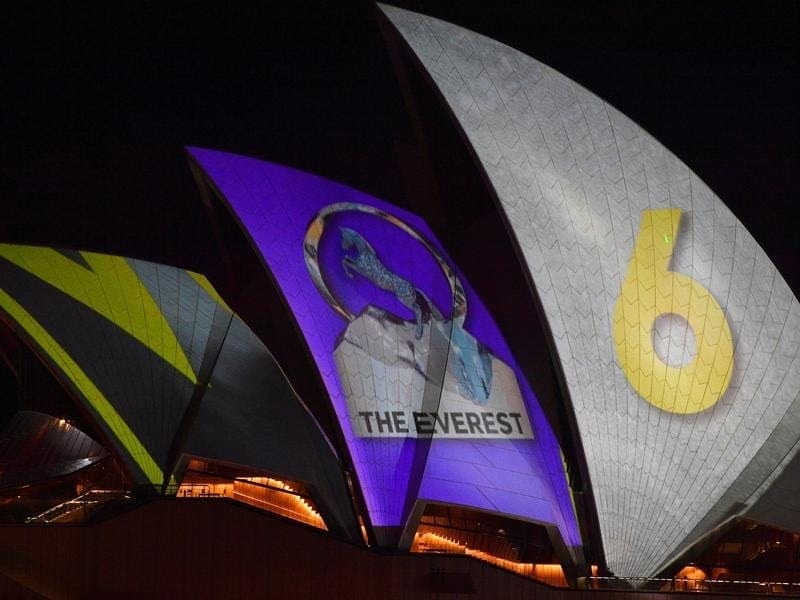 Everest racegoers have given the Opera House race draw fuss the thumbs down. Everest Opera House