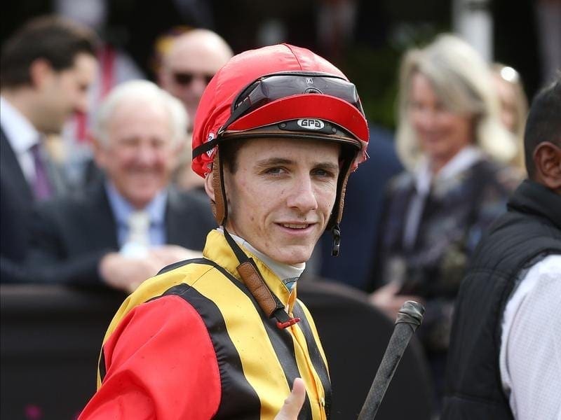Victorian jockey Beau Mertens will take up the opportunity to ride in Singapore for a weekend. beau mertens