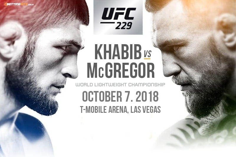 ufc 229 online betting odds