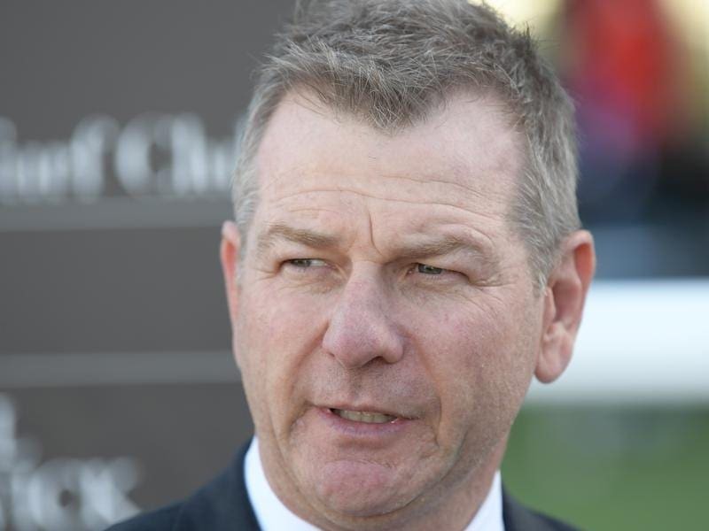 Trainer Kris Lees has runners in big races in two states including Smart Melody at Caulfield. kris lees