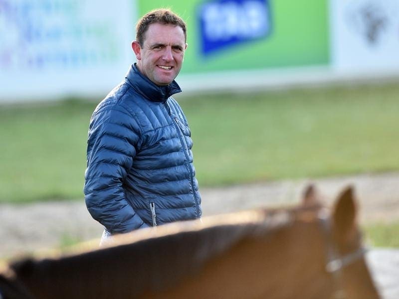 Godolphin trainer Charlie Appleby has Blair House ready for an Australian debut at Caulfield. Charlie Appleby.