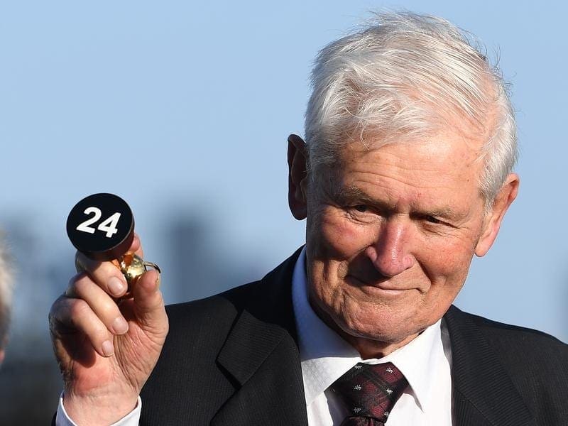 Sir Patrick Hogan is a part-owner of New Zealand-trained Zacada, a Melbourne Cup long shot. Sir Patrick Hogan.