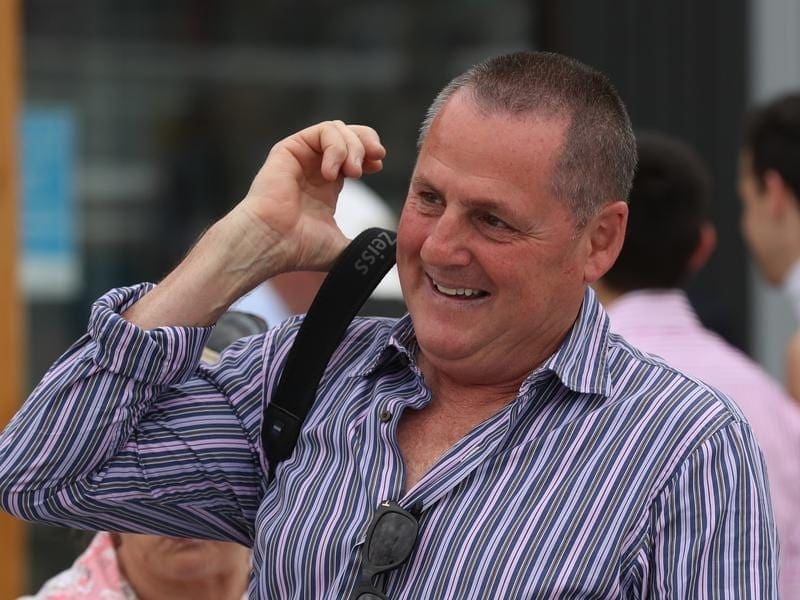Grahame Begg is keen to see Exceedingly Easy claim another win for his Caulfield stable. grahame begg