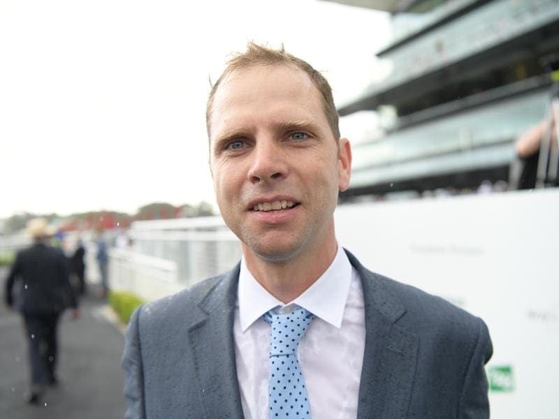 Matt Dale has trained Fell Swoop to a drought-breaking victory in the Listed Razor Sharp Handicap. Matt Dale.