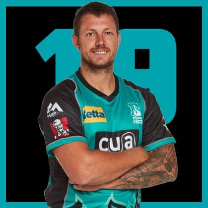 James Pattinson Brisbane Heat BBL stats