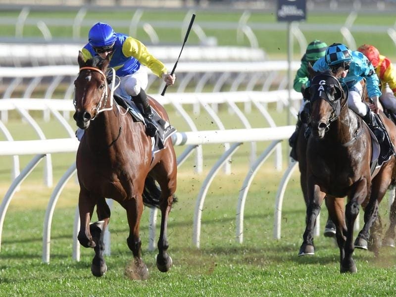 Le Romain (l) has gained a start in the $5 million All-Star Mile as first emergency. le romain