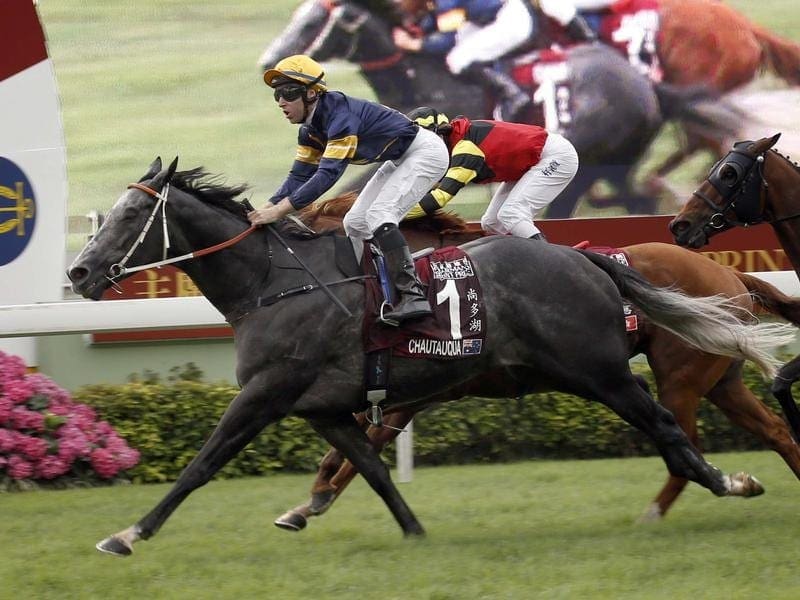 Other Aust horses could join Hong Kong winner Chautauqua with quarantine restrictions lifted. chautauqua
