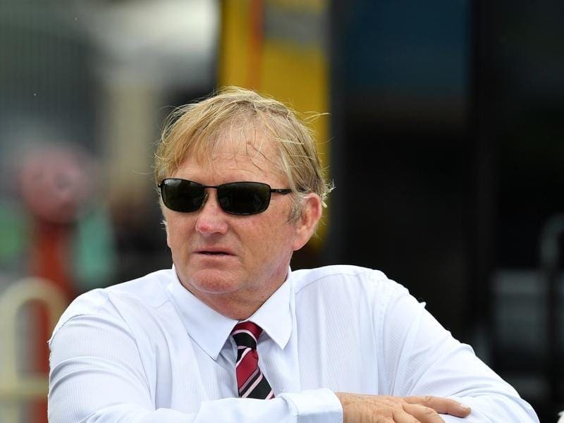Kelly Schweida has trained his first winner for prominent owner-breeder Gerry Harvey. Kelly Schweida.