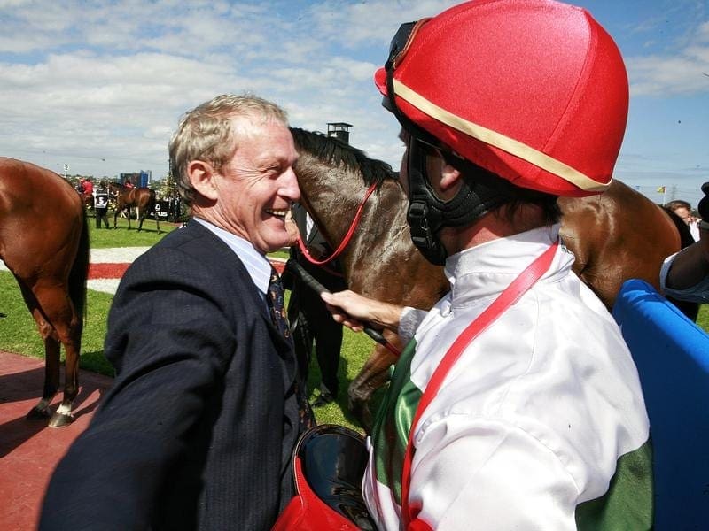 Trainer of superstar sprinter Hay List, John McNair (l) has died after a short illness. jihn mcnair