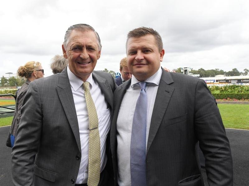 Peter and Paul Snowden have winter carnival ambitions for Hawkesbury Guineas winner Military Zone. Peter and Paul Snowden.