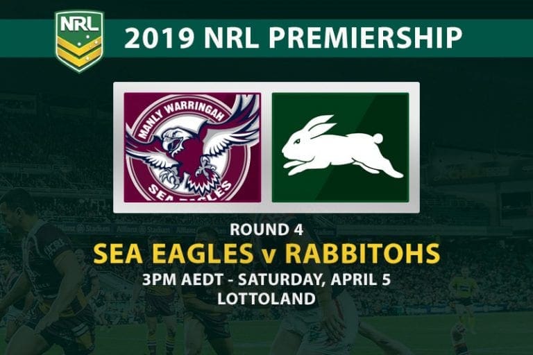 NRL Round 4 tips Manly Sea Eagles vs South Sydney Rabbitohs