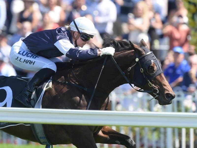 Jamie Kah will ride Midterm in the Sydney Cup after she steers Harlem against Winx in the QE Stakes. midterm