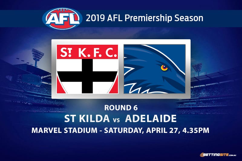 Best AFL Round 6 betting | St Kilda vs Adelaide predictions