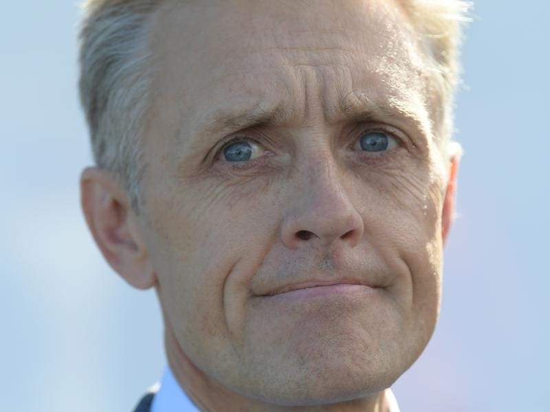 Mark Newnham's late-season two-year-old team continues to blossom with Splintex winning at Randwick. Mark Newnham.