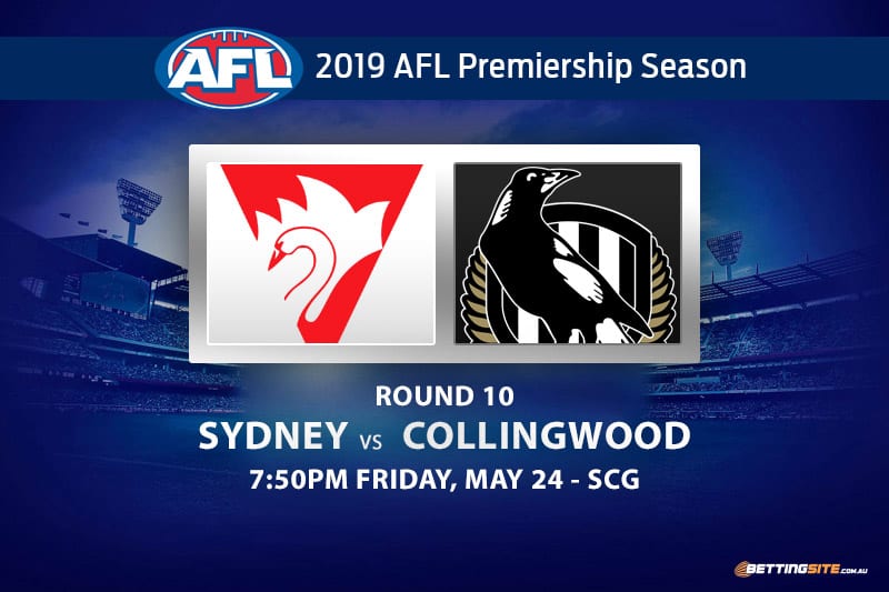 2019 AFL betting tips - Swans vs Magpies
