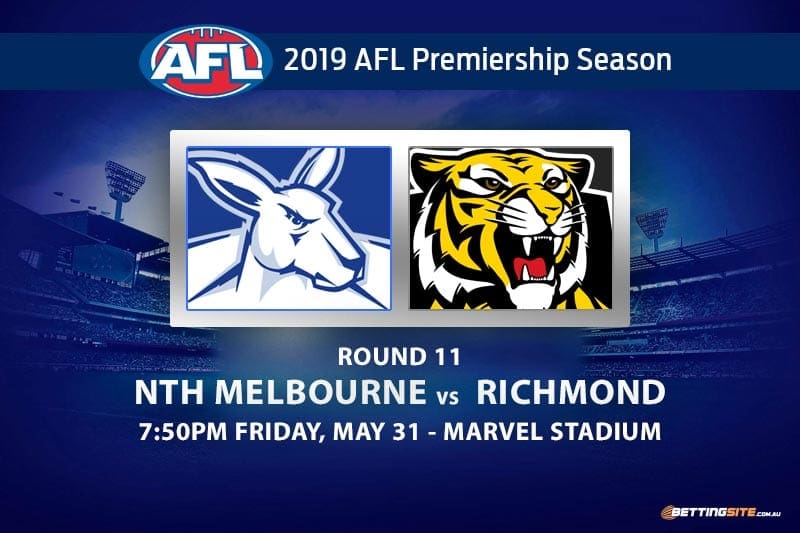 2019 AFL Roos vs Tigers betting tips