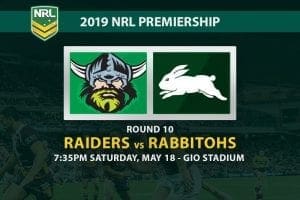 2019 NRL Raiders Rabbitohs betting tips