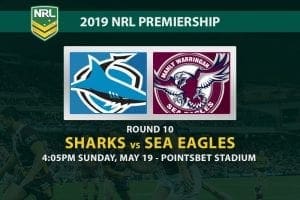 2019 NRL Cronulla vs Manly betting tips