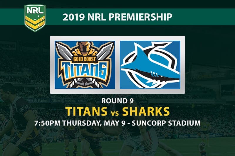 Titans vs Sharks 2019 NRL betting tips