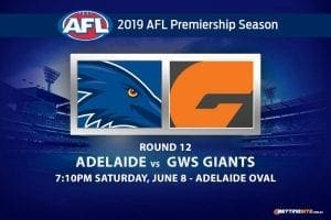 AFL Round 12 Crows vs Giants betting tips