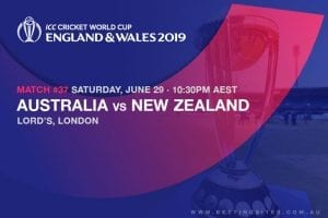 2019 Cricket World Cup odds