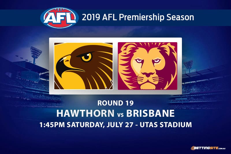 Hawks vs Lions AFL Round 19 betting tips