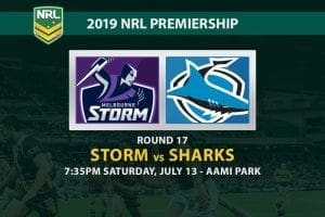 Storm vs Sharks NRL Round 17 betting tips